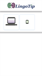 Mobile Screenshot of lingotip.com